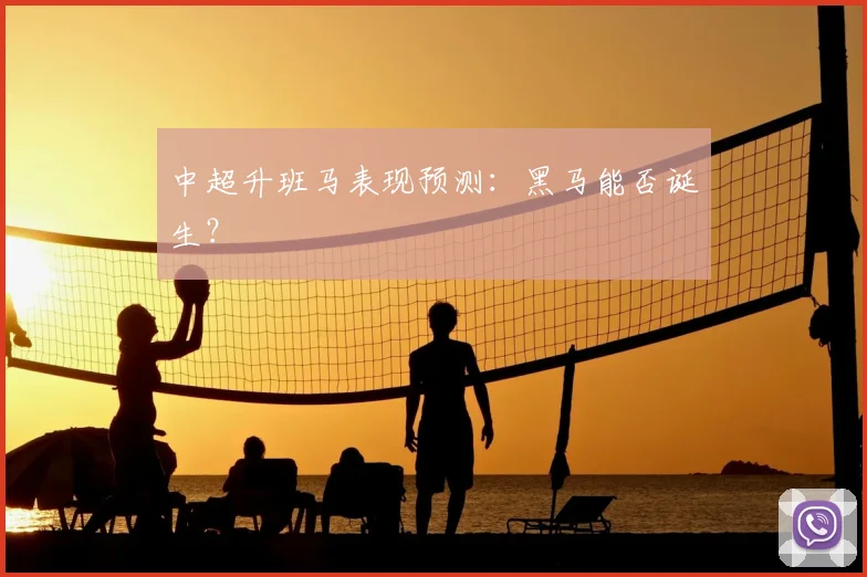 中超升班马表现预测：黑马能否诞生？